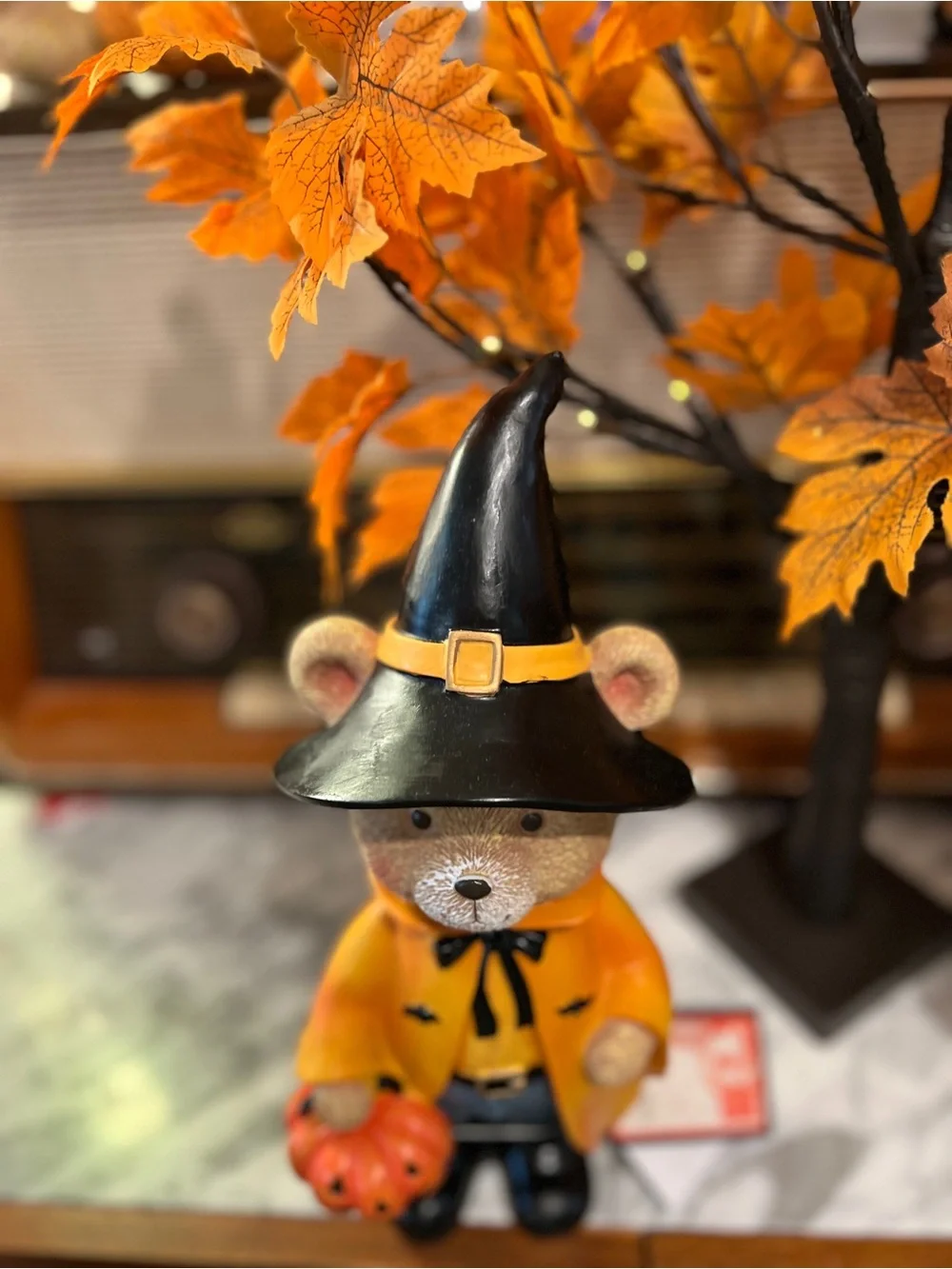 ✨NEW🧸Halloween Bear in Wizard Costume Decor🎃